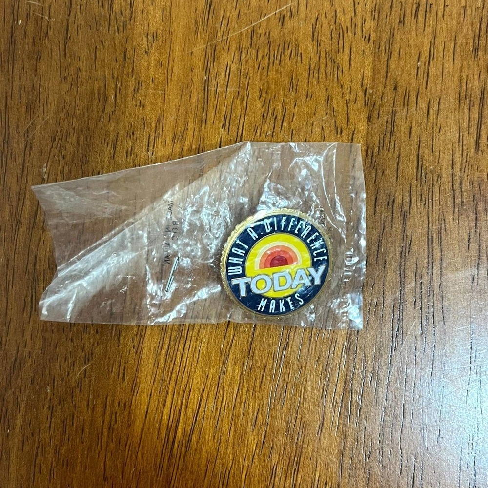 NBC The Today Show What A Difference TODAY Makes Collector's Pin‎